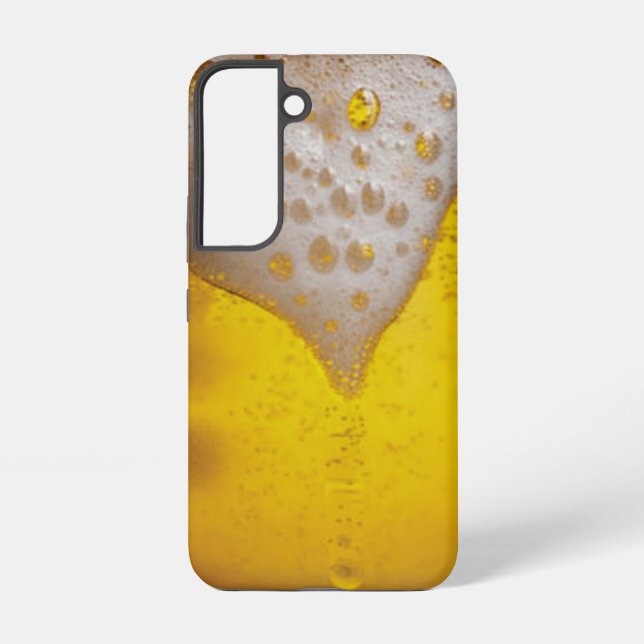 Beer Glass with Bubbles and Foam Samsung Galaxy Case (Back)