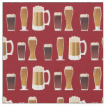 Beer Glasses Cute Bar Alcohol Men's Fabric