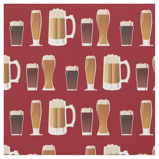Beer Glasses Cute Bar Alcohol Men's Fabric
