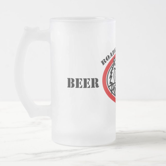 Beer & Glory Frosted Mug (Left)
