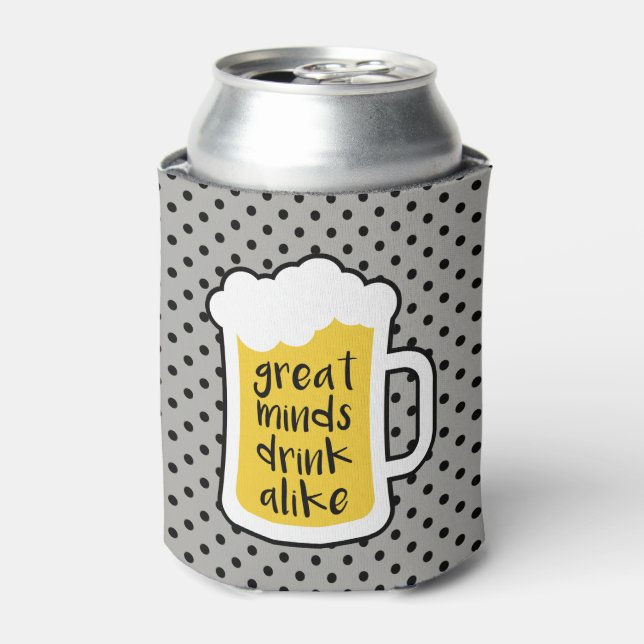 Beer Great Minds Can Cooler (Can Front)