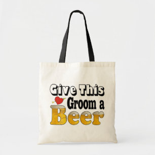 Beer Groom Tote Bag
