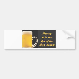 beer holder bumper sticker
