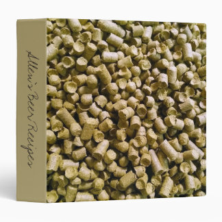 Beer Hops Brewery Home Brew Hop Head Customize Binder