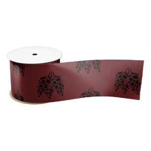 Beer Hops Satin Ribbon