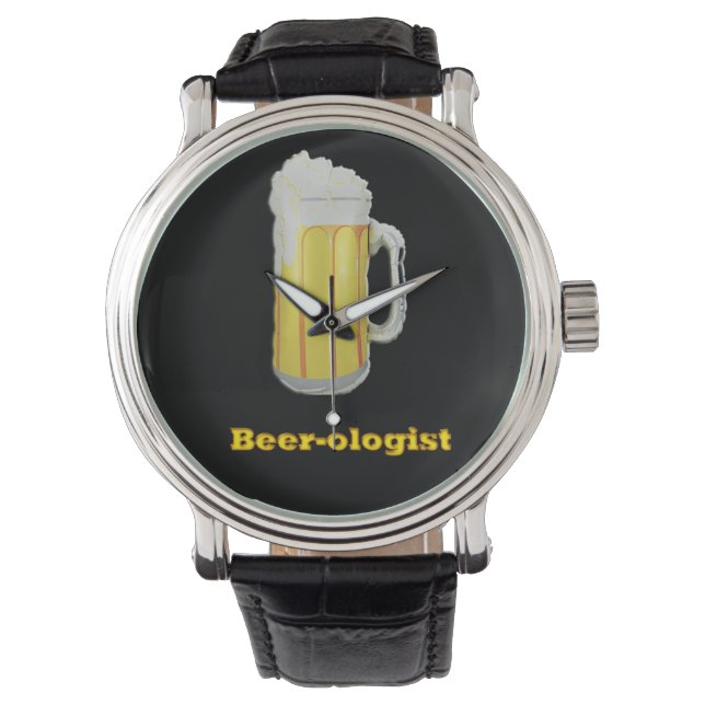 beer humor watch (Front)