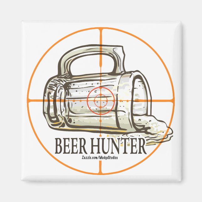 Beer Hunter Magnet (Front)
