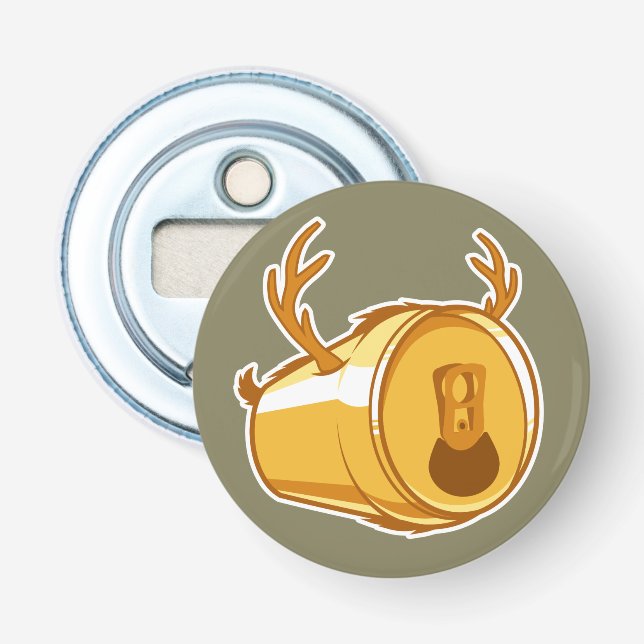 Beer & Hunting, The Beerhunter Bottle Opener (Front)