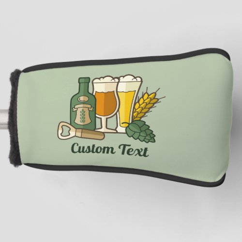 Beer Icons Golf Head Cover