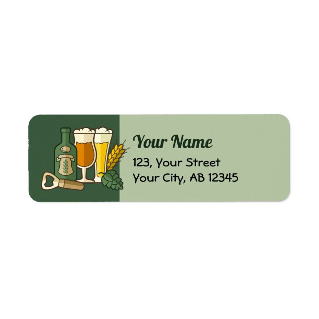 Beer Icons Label (Front)