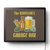 Beer Icons LED Sign (Lights Off)