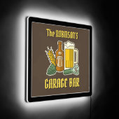 Beer Icons LED Sign (Angle)