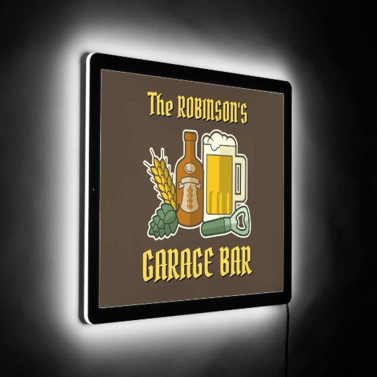 Beer Icons LED Sign (Angle)