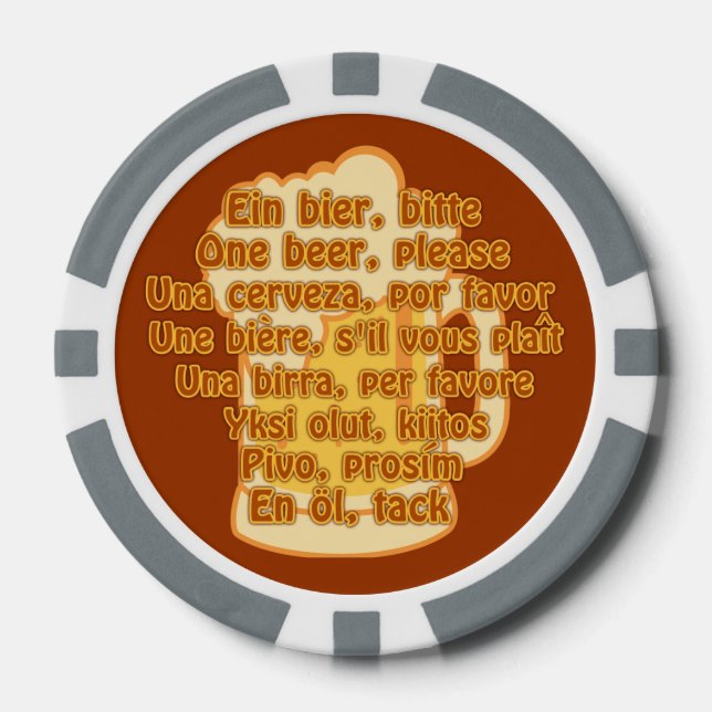 BEER in languages custom chips (Front)