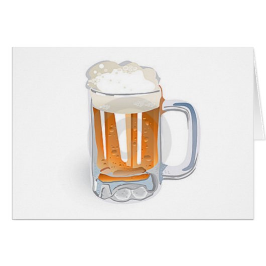 Beer In Mug/Oktoberfest Cards (Front Horizontal)