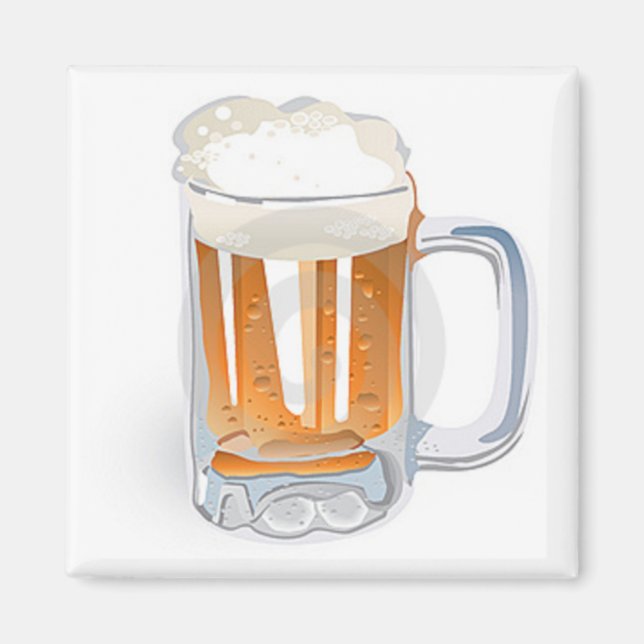 Beer In Mug/Oktoberfest Magnet (Front)