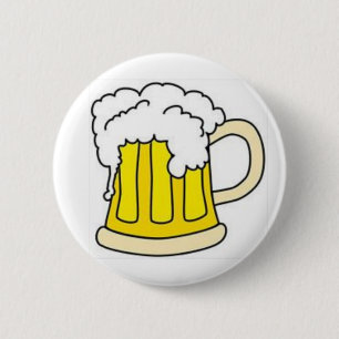 Beer In Mug/Oktoberfest Pinback Button