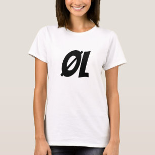 Beer, in Norwegian, Øl T-Shirt