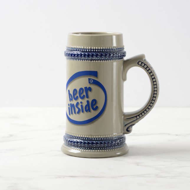 Beer Inside Stein (Right)