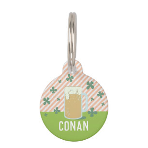 Beer Irish Pet ID Tag