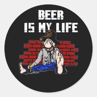 Beer is My Life Stickers