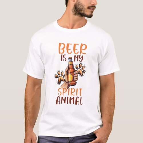Beer is My Spirit T_Shirt