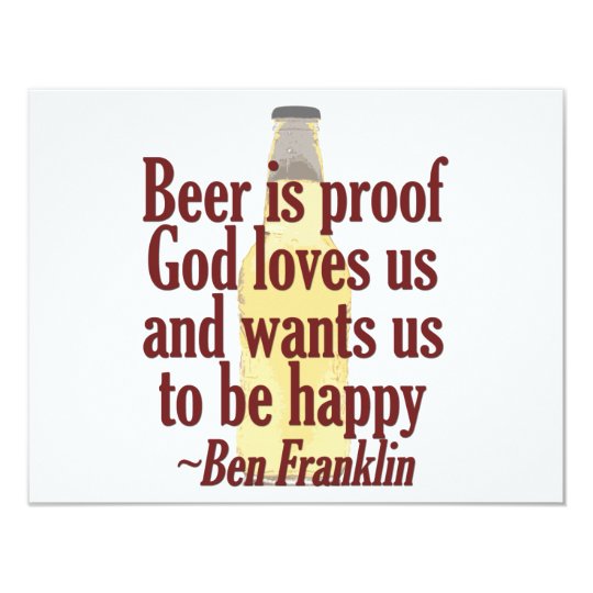 Beer is Proof Card