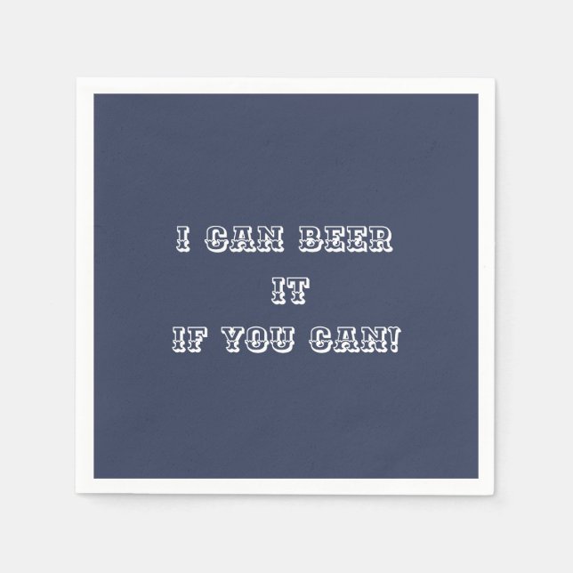 Beer It    Napkins (Front)