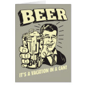 Beer: It's A Vacation In Can (Front)