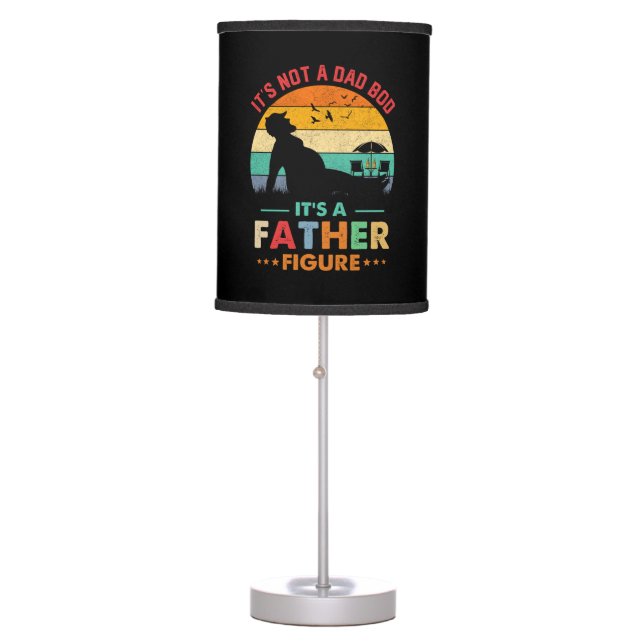 Beer It's Not A Dad Bod It's A Father Figure Beer Table Lamp (Front)
