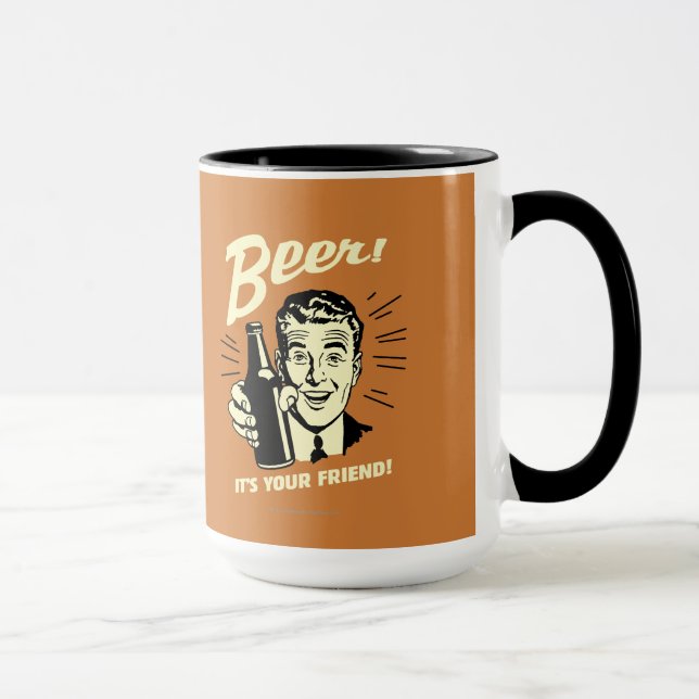 Beer: It's Your Friend Mug (Right)