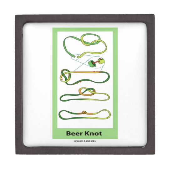 Beer Knot (Instructions) Gift Box