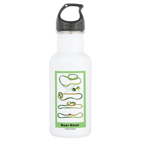 Beer Knot (Instructions) Stainless Steel Water Bottle