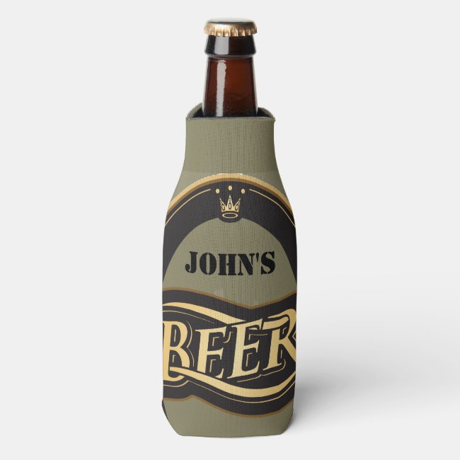 Beer Label Design Bottle/Can Cooler