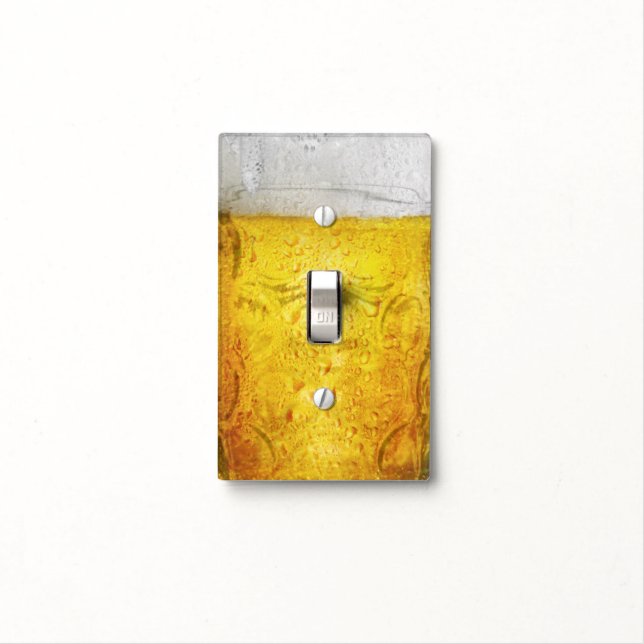 Beer Light Switch Cover (In Situ)