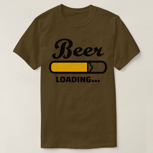 Beer Loading T-Shirt (Design Front)