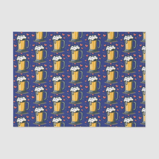 Beer Love Tissue Paper (Front)