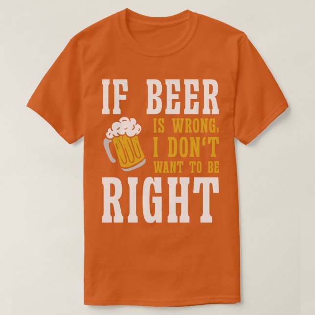 Beer Lover Brewery Drinker Funny Drinking Alcohol T-Shirt (Design Front)