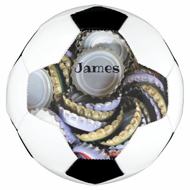 Beer Lover Cool and Trendy Soccer Ball (Front)