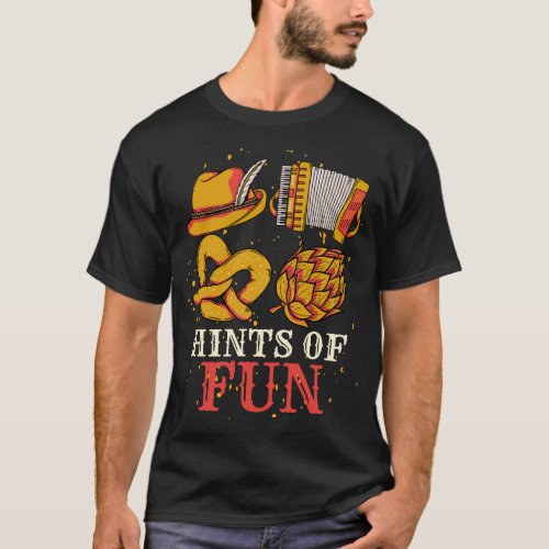 Beer Lover Hints of Fun Germany T_Shirt