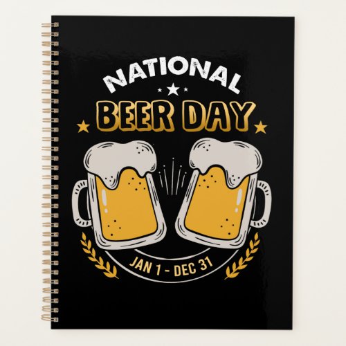 Beer Lover  National Beer Day Planner