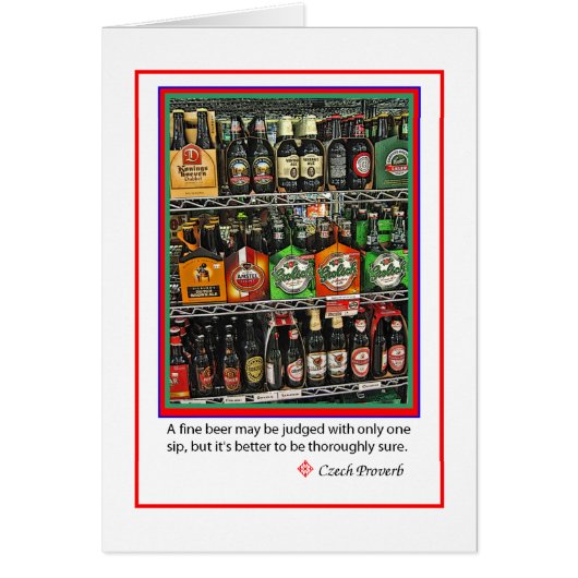 beer-lovers card (Front)