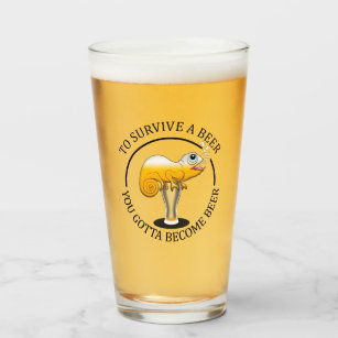 Beer Glasses with Funny Sayings Set of 4 by Grasslands Road - $35.00