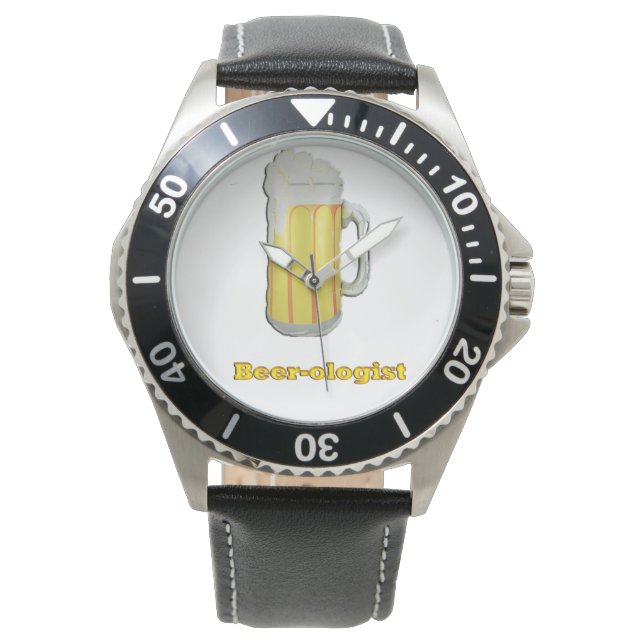 Beer lovers humor watch (Front)