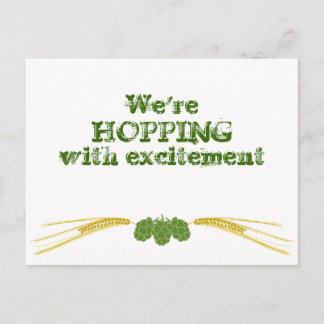 Beer Lover's RSVP Post Card