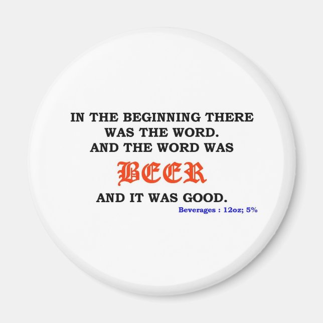 BEER MAGNET (Front)