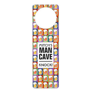 BEER (MAN CAVE) door hanger