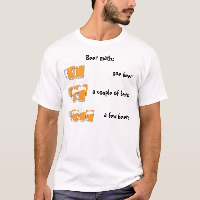 Beer math T-Shirt (Front)