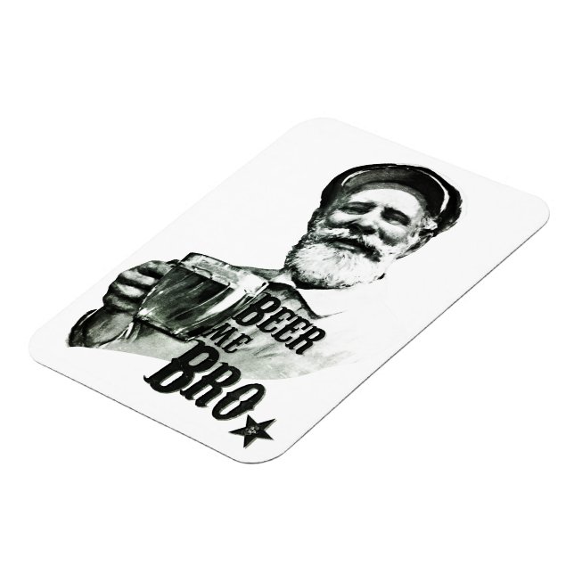 Beer me Bro. Magnet (Left Side)