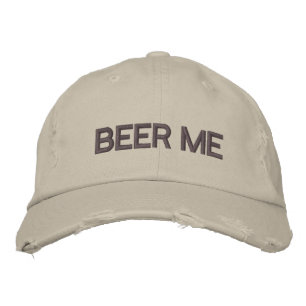 BEER ME DISTRESSED CAP